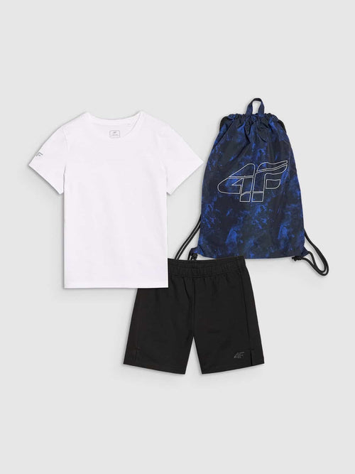 4F APPAREL SET, DEEP BLACK/025