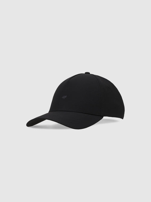 4F BASEBALL CAP, DEEP BLACK/369