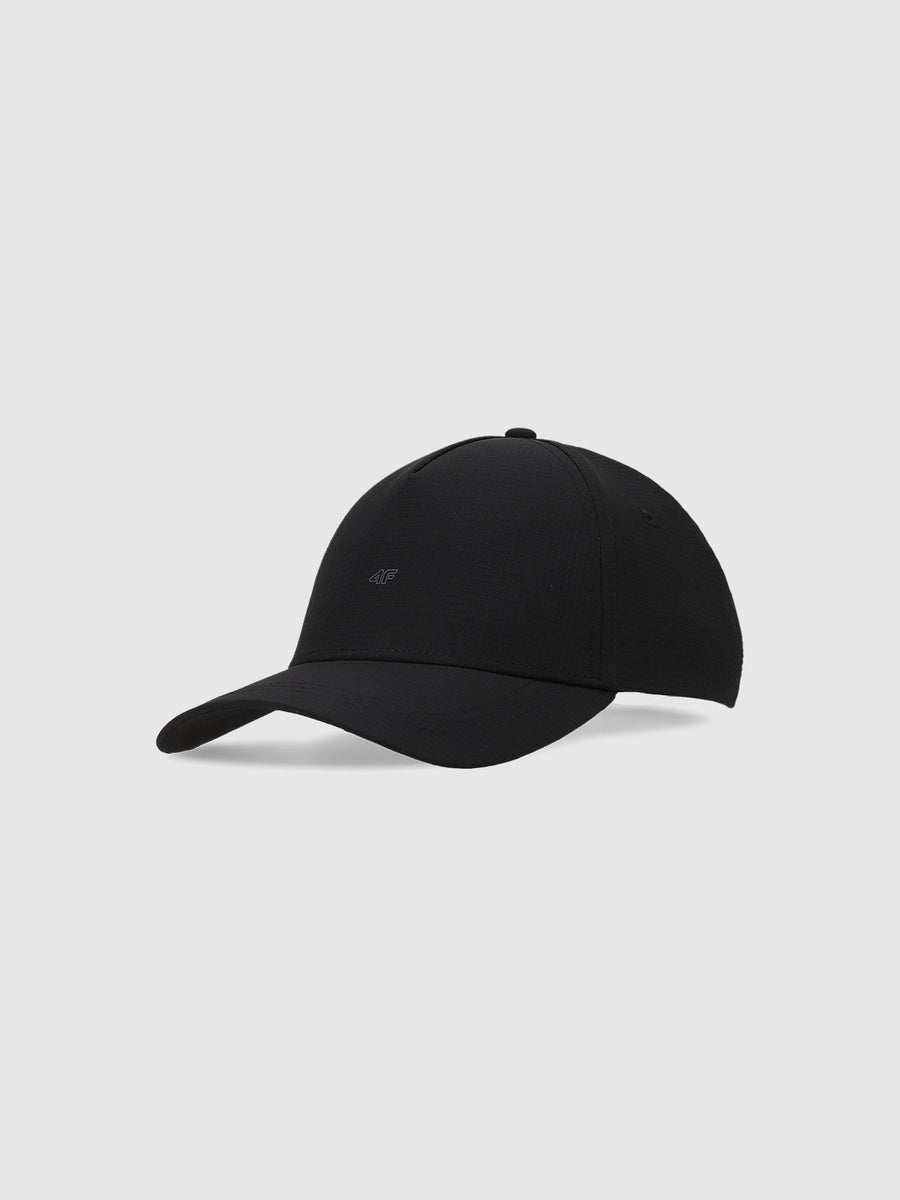 4F BASEBALL CAP, DEEP BLACK/369