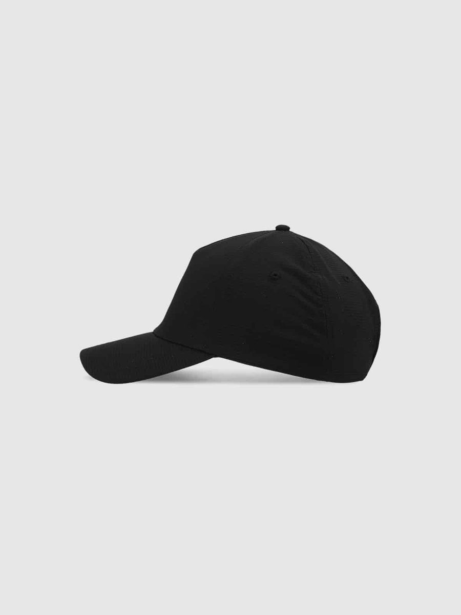 4F BASEBALL CAP, DEEP BLACK/369