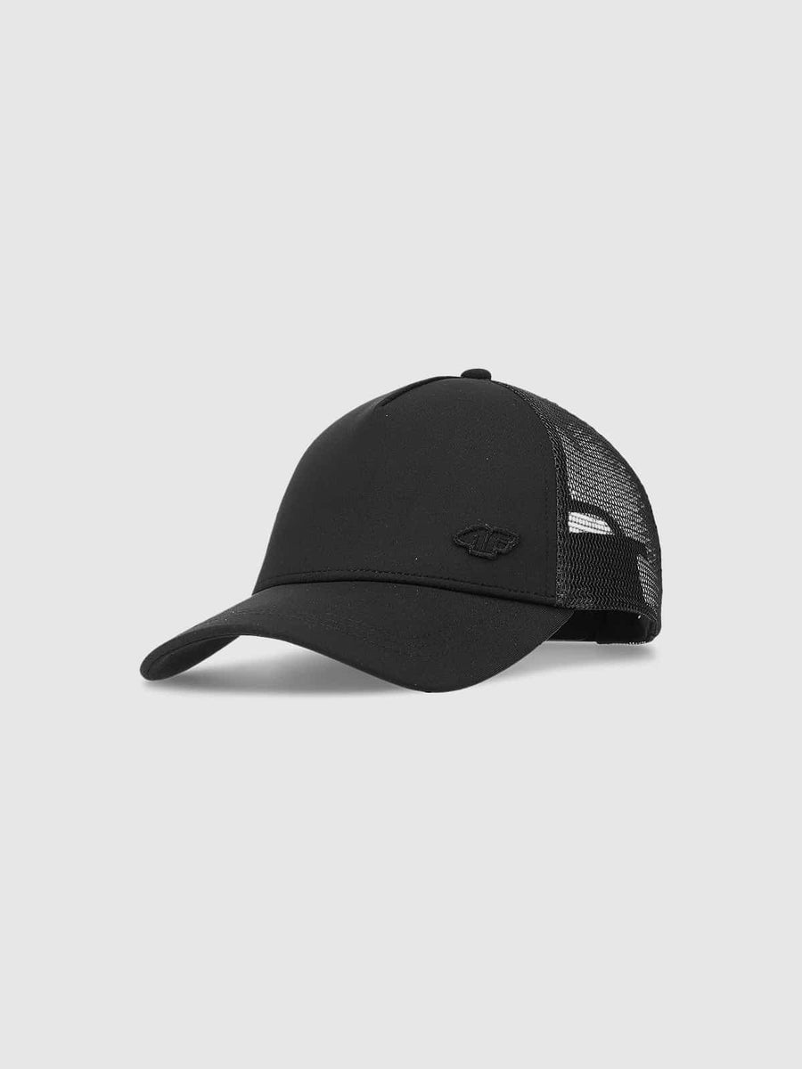 4F BASEBALL CAP, DEEP BLACK/401
