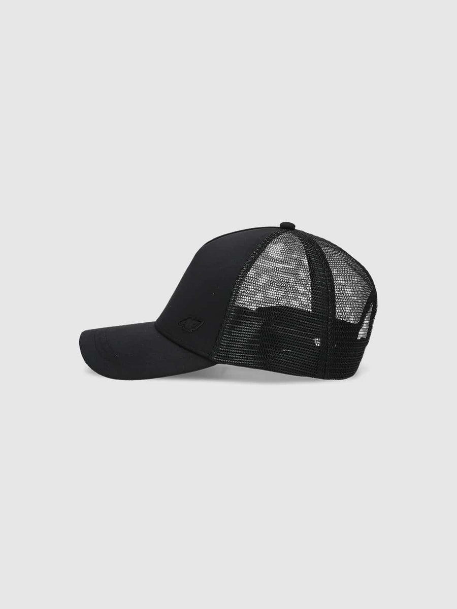 4F BASEBALL CAP, DEEP BLACK/401