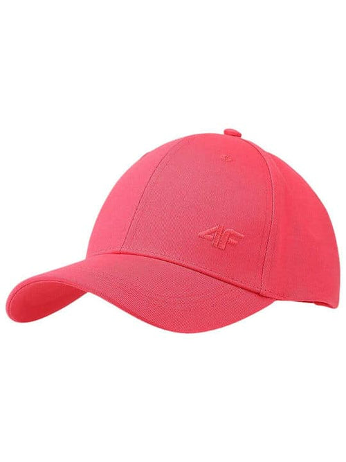 4F BASEBALL CAP, RED/367