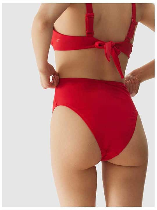 4F BIKINI BOTTOM, RED/043