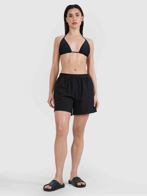 4F BOARD SHORTS, DEEP BLACK