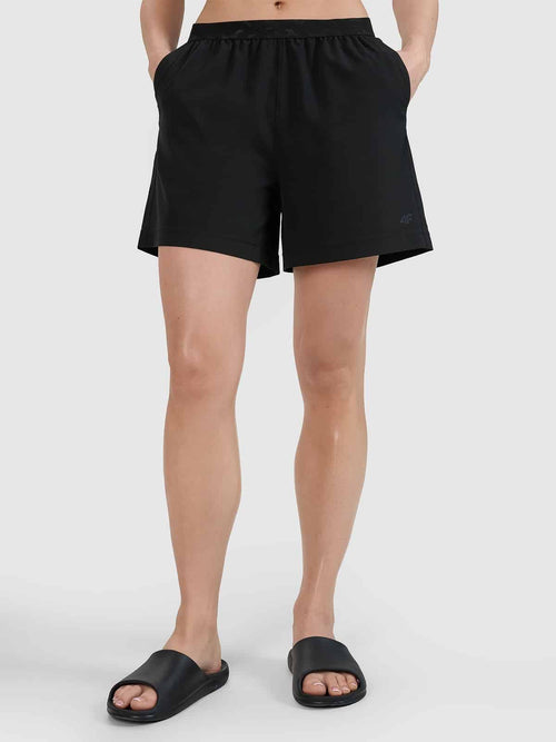 4F BOARD SHORTS, DEEP BLACK