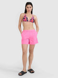 4F BOARD SHORTS, HOT PINK NEON