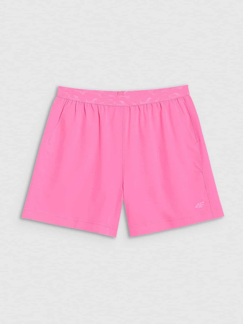 4F BOARD SHORTS, HOT PINK NEON