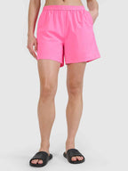 4F BOARD SHORTS, HOT PINK NEON