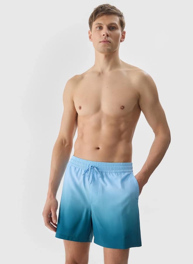 4F BOARD SHORTS, TEAL