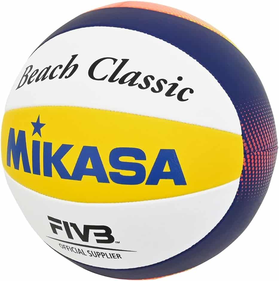 Beach Volleyball, Wht Yellow Blue Red M Bv551c Wybr 1