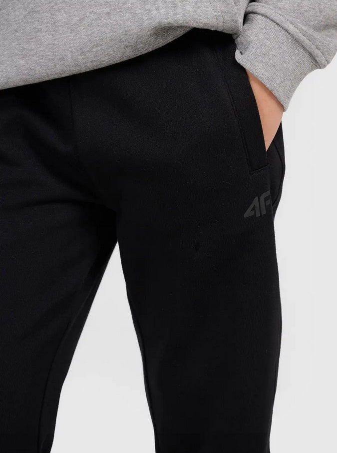 bērnu bikses trousers deep black 4f jwaw25ttrom1498 20s 1