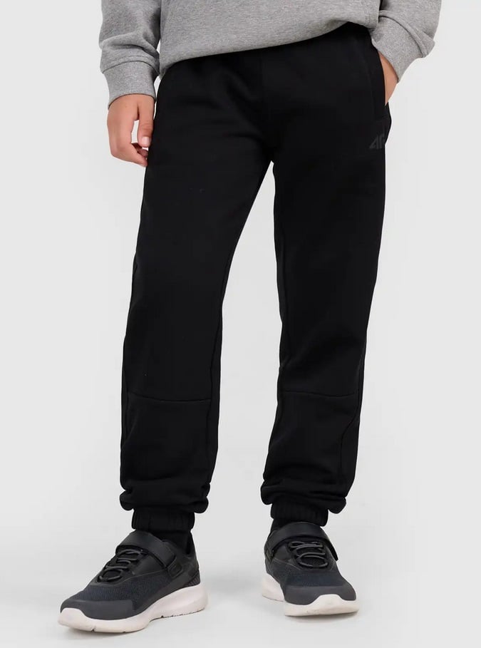 bērnu bikses trousers deep black 4f jwaw25ttrom1498 20s