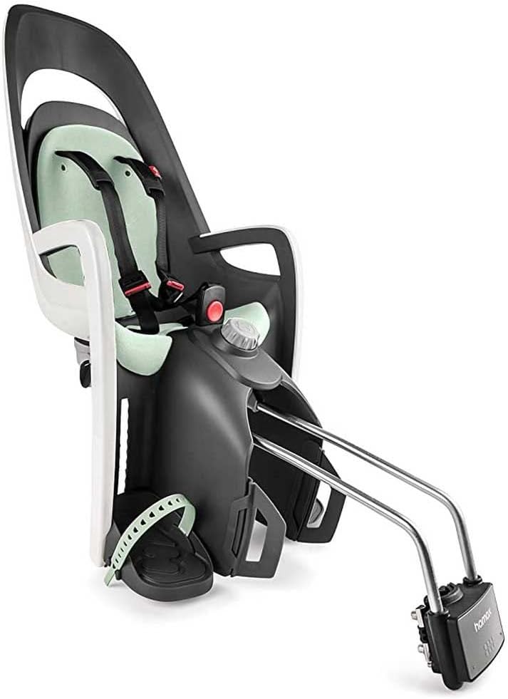 hamax caress lackable white mint