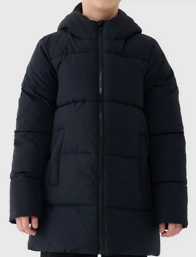 bērnu virsjaka down jacket deep black 4f jwaw25tdjam623 20s