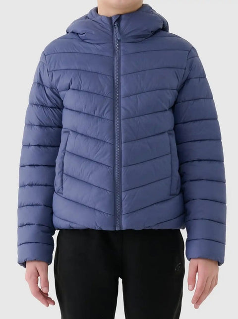 bērnu virsjaka down jacket denim 4f jwaw25tdjam618 32s