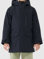 bērnu virsjaka jacket deep black 4f jwaw25tjacm221 20s