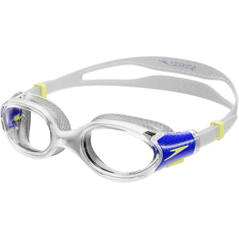 Speedo Biofuse 2.0 Junior, Clear/True Cobalt/Lemon Drizzl