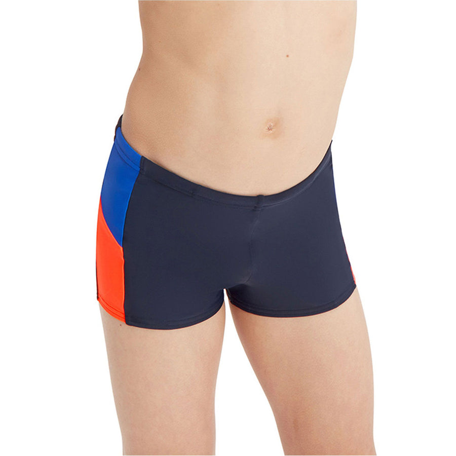 Speedo Boys Dive Aquashort, True Navy//True Cobalt/Volcan
