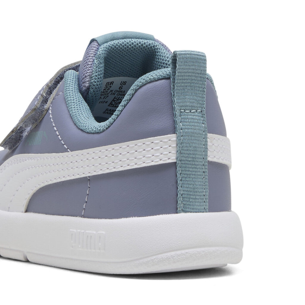 brīvā laika apavi courtflex v3 v inf gray sky puma white b pu 310252 17 1
