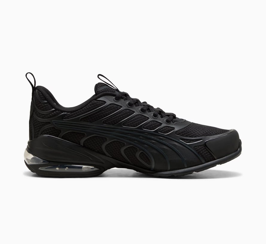 brīvā laika apavi voltra puma black flat dark gray pu 312589 01 3