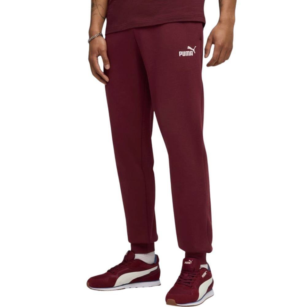 brīvā laika bikses ess no 1 logo sweatpants fl cl s ruby pu 682607 96