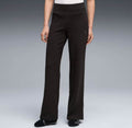 brīvā laika bikses ess elevated high waist straight leg pan pu 691815 01