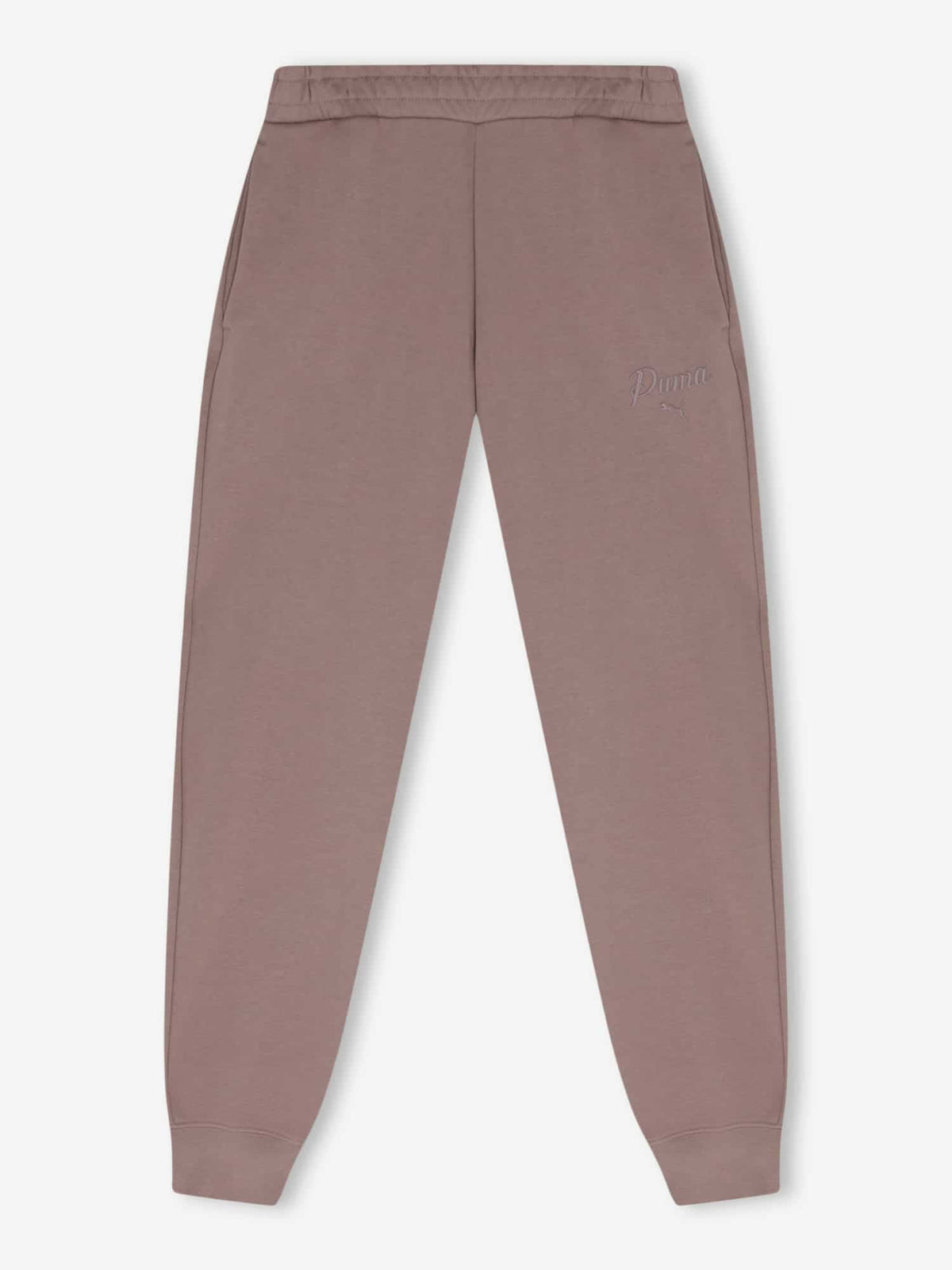 brīvā laika bikses ess script comfort sweatpants tr cl sand pu 691763 88 4