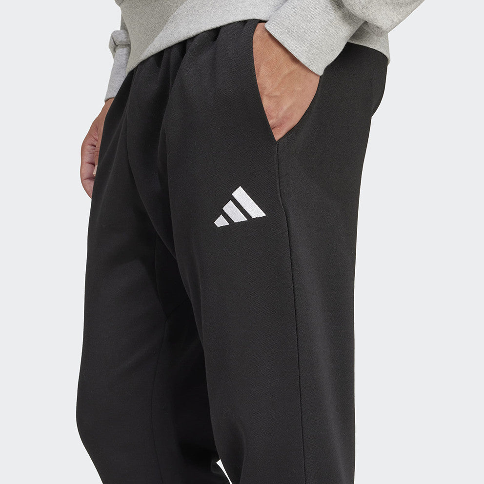 brīvā laika bikses m feelcozy pant black white ad je3815 1