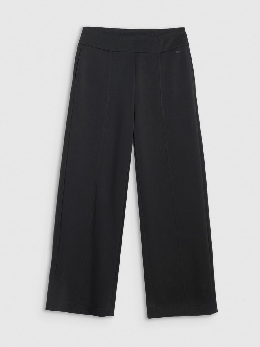 brīvā laika bikses trousers black 4f waw25ttrof1181 21s 3