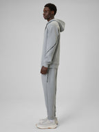brīvā laika bikses trousers cold light grey melange 4f wss26ttrom1443 27m 1
