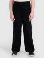 brīvā laika bikses trousers deep black 4f jwaw25ttrof1247 20s