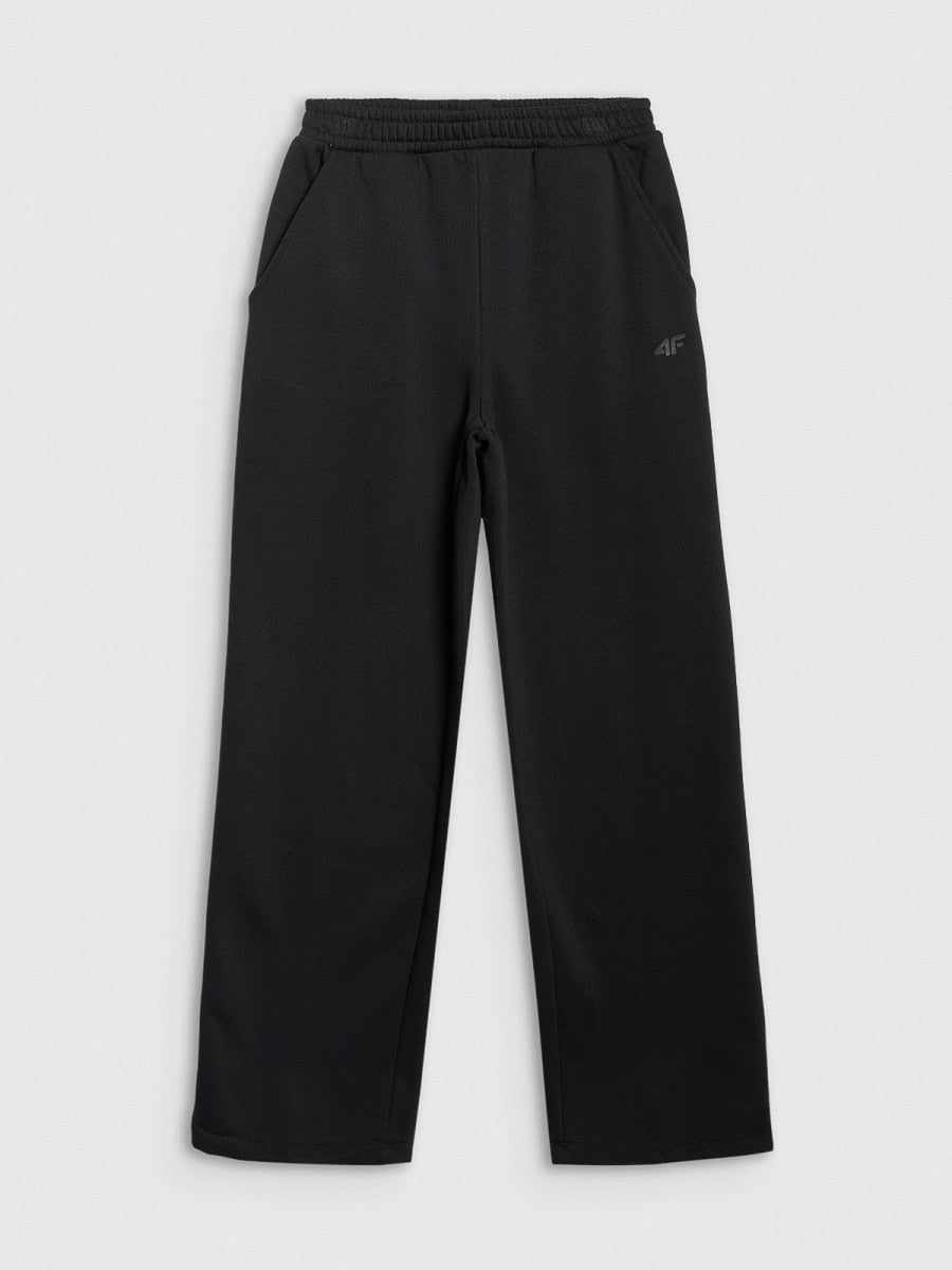 brīvā laika bikses trousers deep black 4f jwaw25ttrof1247 20s 5