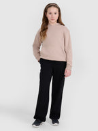 brīvā laika bikses trousers deep black 4f jwaw25ttrof1247 20s