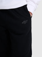 brīvā laika bikses trousers deep black 4f jwaw25ttrom1257 20s 1