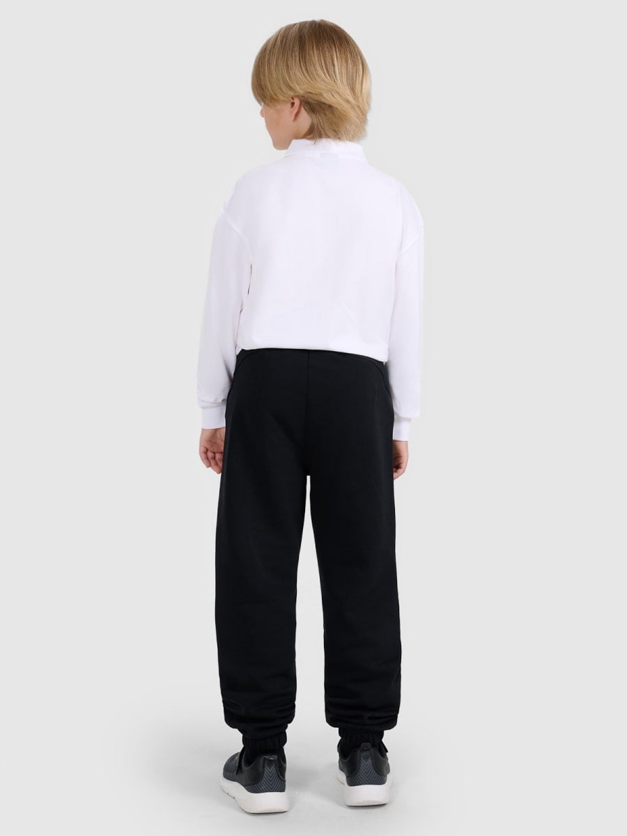 4F TROUSERS, DEEP BLACK/1257