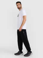 brīvā laika bikses trousers deep black 4f waw25ttrom1211 20s