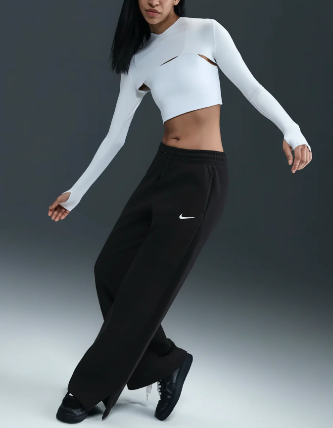 brīvā laika bikses w nsw phnx flc hr pant wide 2 ni ih1011 010 2