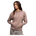 brīvā laika džemperis ess script comfort hoodie tr sandstone pu 691761 88