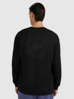 brīvā laika džemperis longsleeve deep black 4f waw25tlonm481 20s 2