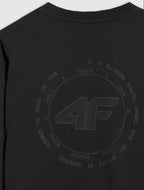 brīvā laika džemperis longsleeve deep black 4f waw25tlonm481 20s 3