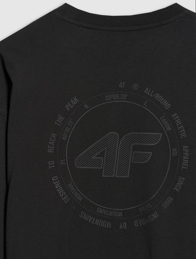 4F LONGSLEEVE, DEEP BLACK/481