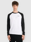 brīvā laika džemperis longsleeve white 4f waw25tlonm580 10s