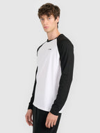 brīvā laika džemperis longsleeve white 4f waw25tlonm580 10s