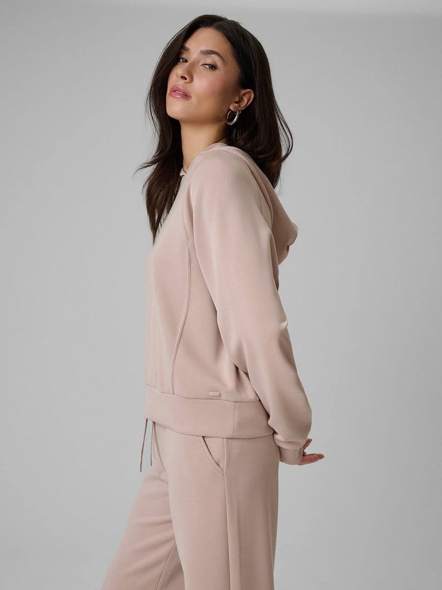 brīvā laika džemperis sweatshirt beige 4f wss26tswsf2183 83s