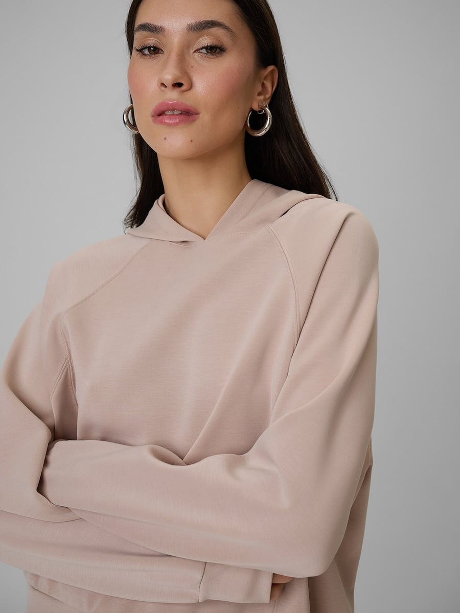 brīvā laika džemperis sweatshirt beige 4f wss26tswsf2183 83s 1