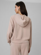 brīvā laika džemperis sweatshirt beige 4f wss26tswsf2183 83s 2