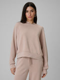 brīvā laika džemperis sweatshirt beige 4f wss26tswsf2183 83s