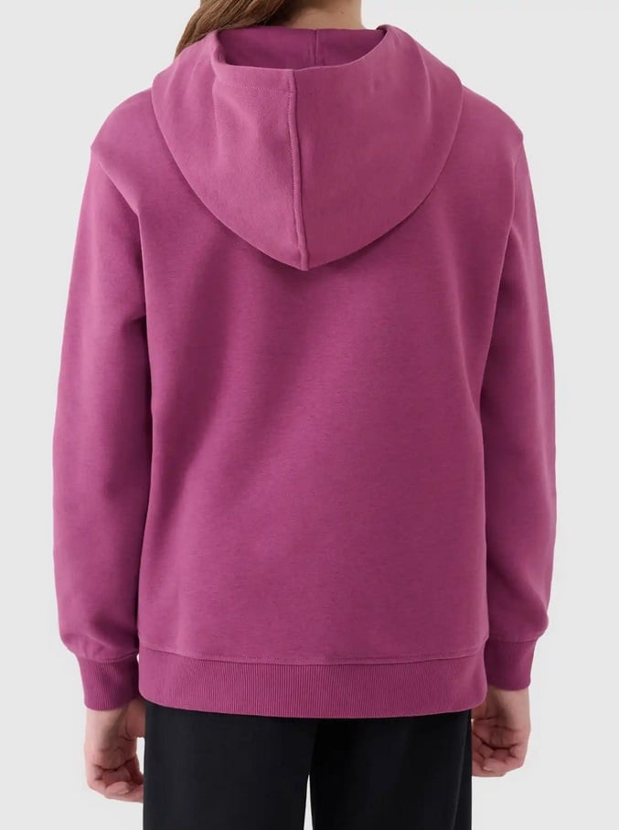 brīvā laika džemperis sweatshirt dark violet 4f jwaw25tswsf1953 50s 1