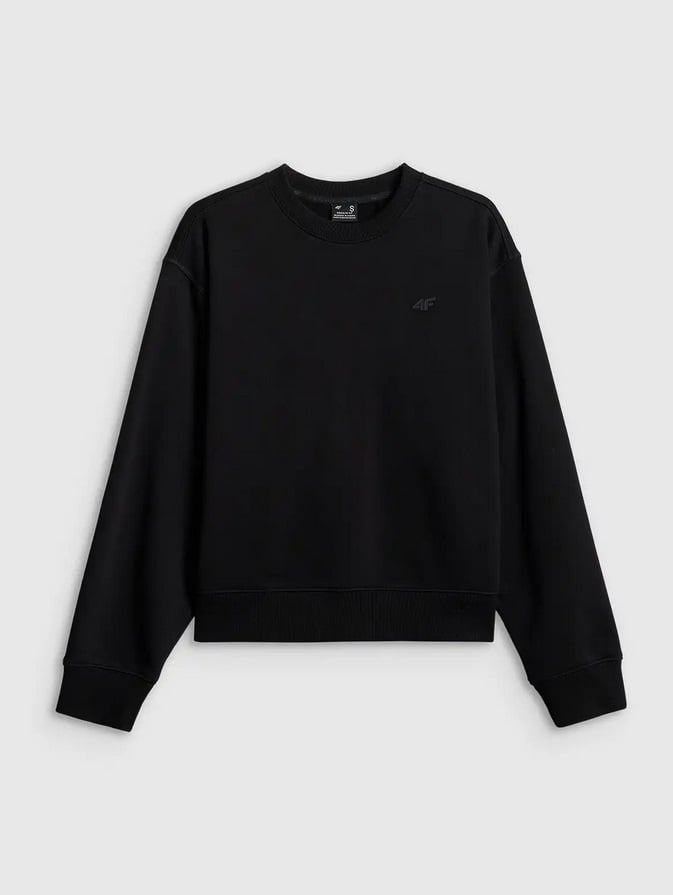brīvā laika džemperis sweatshirt deep black 4f wmm00tswsf2534 20s 3